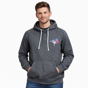 Toronto Blue Jays MLB Henley Hoodie
